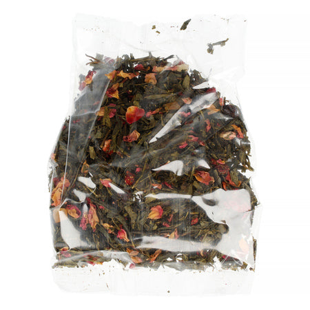 Moomin Green Tea Raspberry - Žalioji biri arbata, 100 g