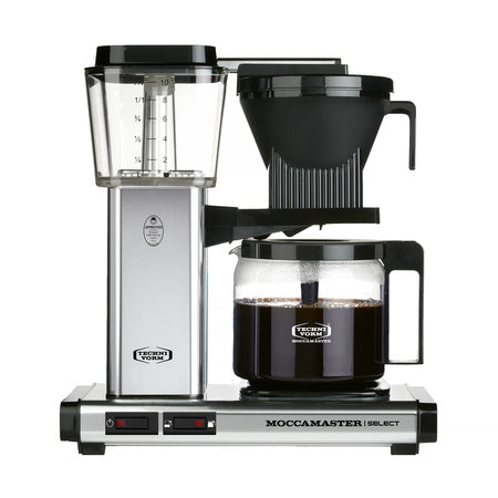 Moccamaster - KBG 741 Select Polished Silver, Filtrinis kavos virimo aparatas
