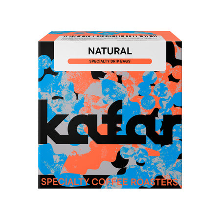 Kafar - NATURAL Filter Drip Bag kavos ruošimo pakeliai, 8x12 g