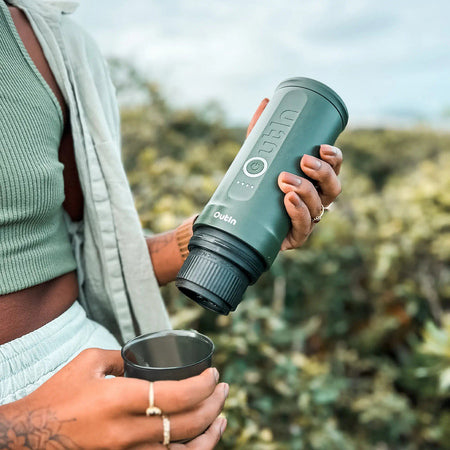 Outin - Nano Espresso nešiojamas kavos aparatas, žalias