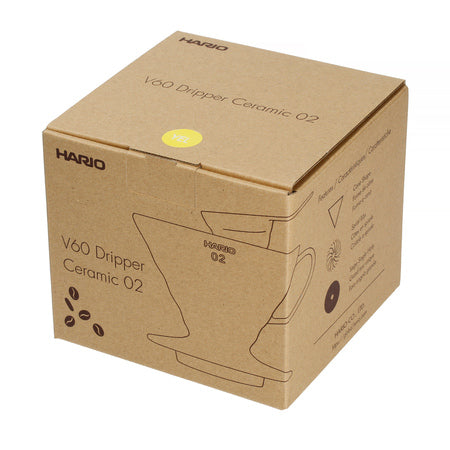 Hario - V60-02 Keraminis kavos lašintuvas, geltonas