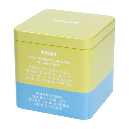 Moomin Green Tea Raspberry - Žalioji biri arbata, 100 g