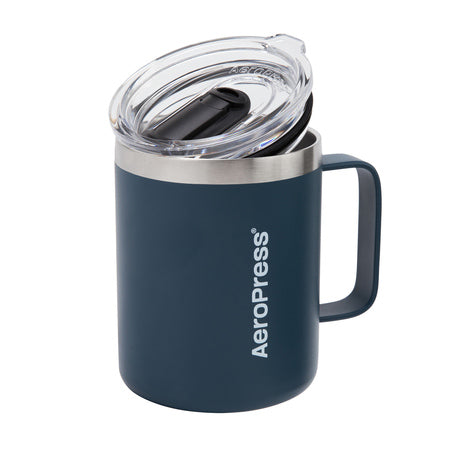 AeroPress - Kelioninis kavos puodelis, mėlynas 350ml
