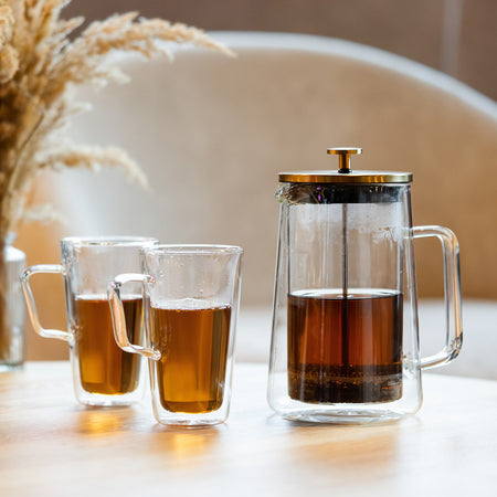 Vialli Design - Diva French Press kavinukas, 1l auksinė