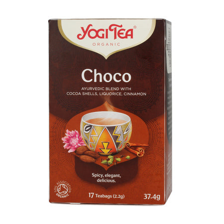 Yogi Tea – Choco, ekologiška arbata maišeliuose