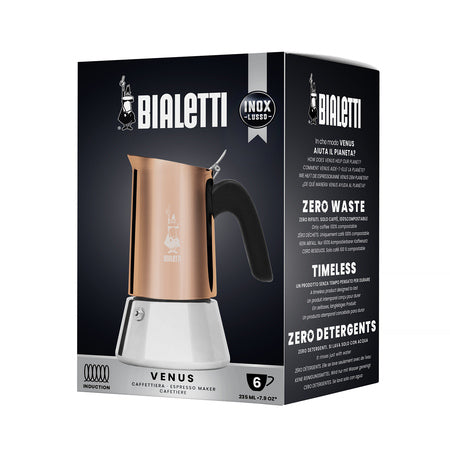 Bialetti  New Venus Moka kavinukas 6-cup, varinis