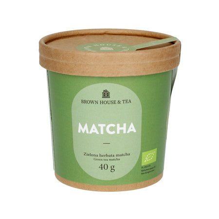 Brown House & Tea - Matcha Bio, 40 g