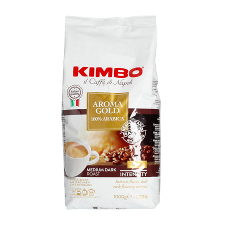 Kimbo Aroma Gold Kavos pupelės, 1kg